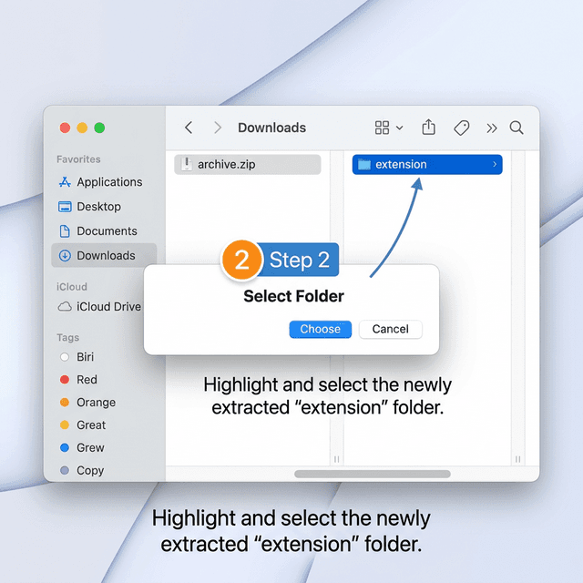 Extract the ZIP File